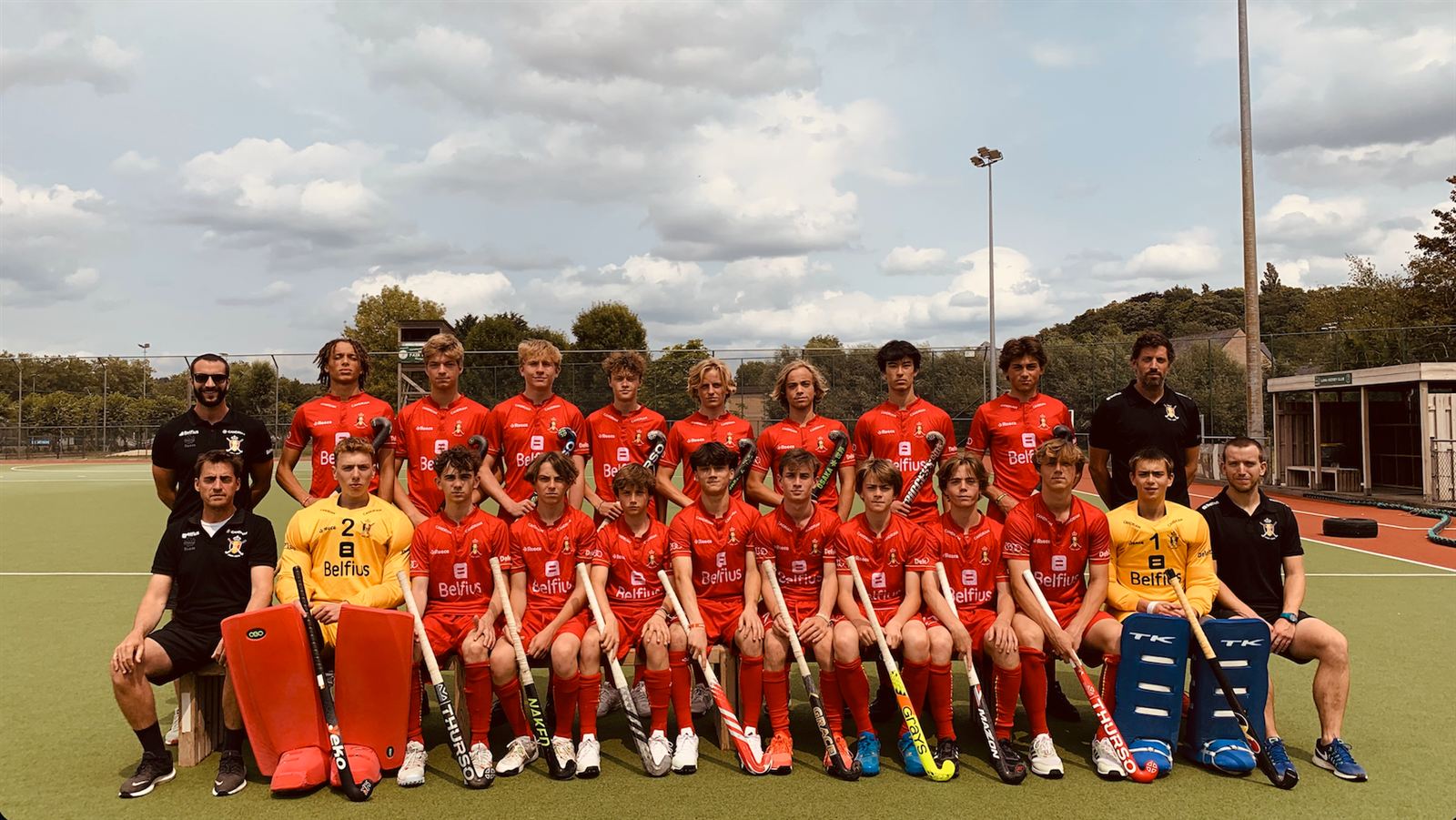 L’équipe nationale belge de hockey BeGold